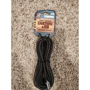 X4orce Blue Denim Lightning To Type-C 12 Ft MFI Certified 50% In 30 Mins